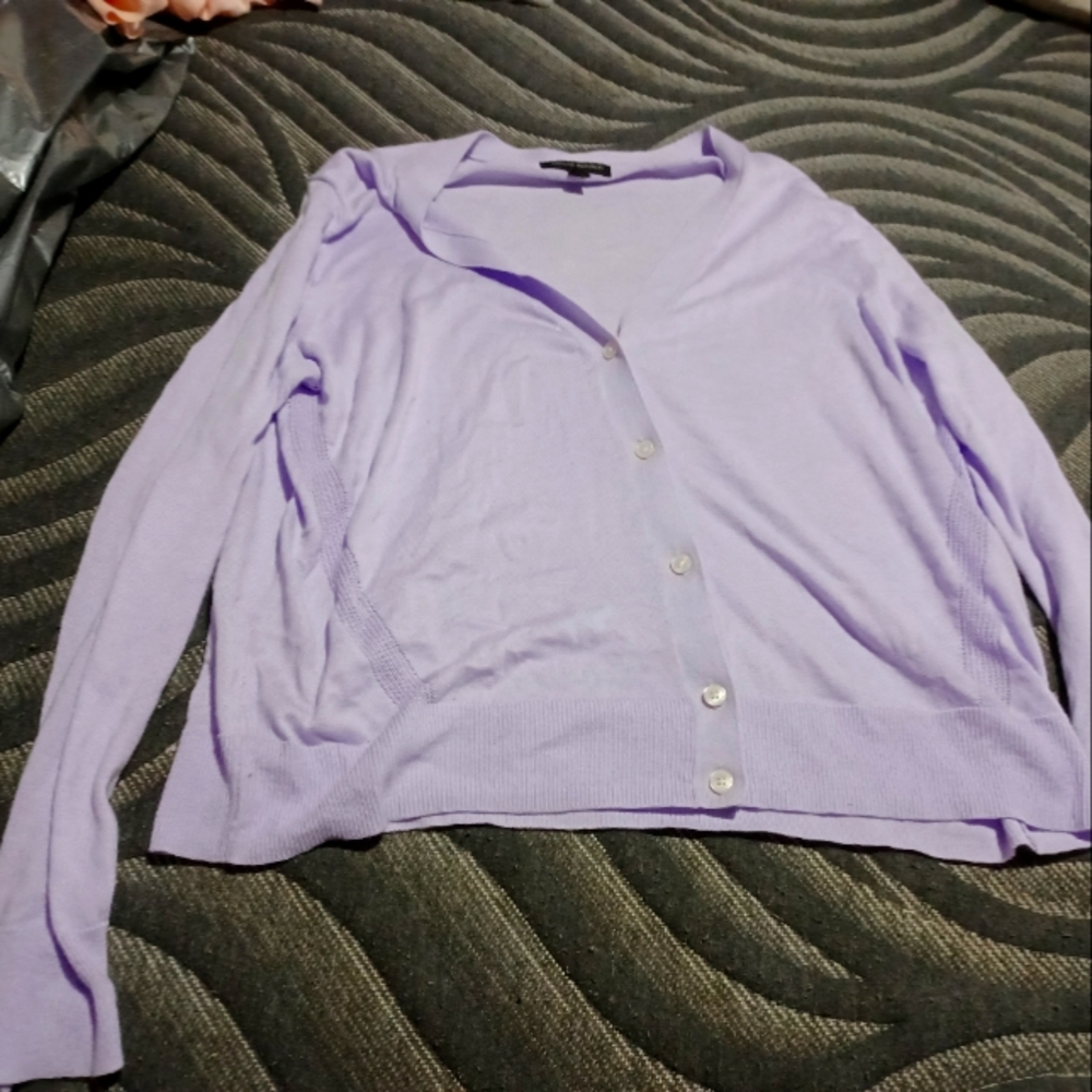 Cute light purple cardigan